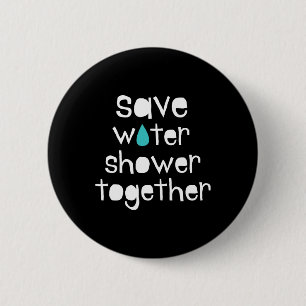 Save Water Save The Earth Our Planet Love Mother E 6 Cm Round Badge