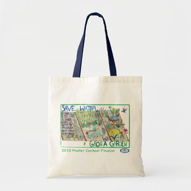 Save Water Tote Bag (Front)