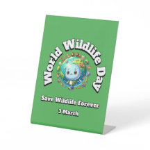 Save Wildlife. World Wildlife Day