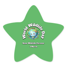 Save Wildlife. World Wildlife Day