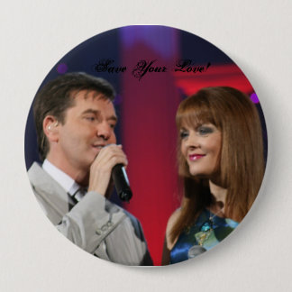 Save your Love, Save Your Love! 10 Cm Round Badge