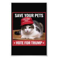 Save Your Pets Vote for Trump US Election Quote