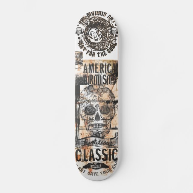 Save Your Soul Classic Deck Skateboard (Front)