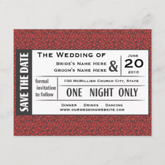 Save your Ticket! Invitation