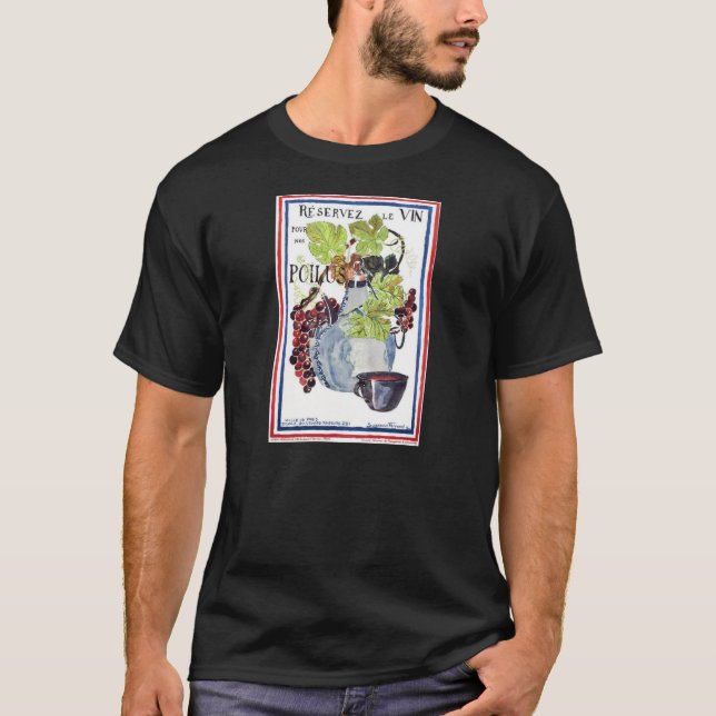 Save your wine for the Soldiers T-Shirt (Front)