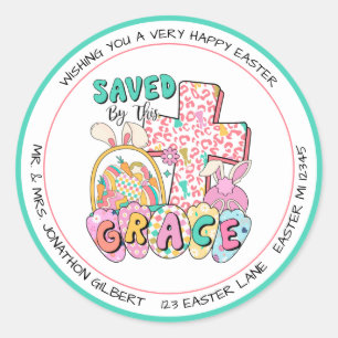 Saved by Grace Easter Seal