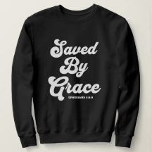 Saved By Grace Ephesians 2:8-9 Basic Dark 