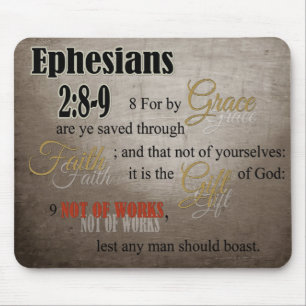 Saved by Grace Mouse Mat