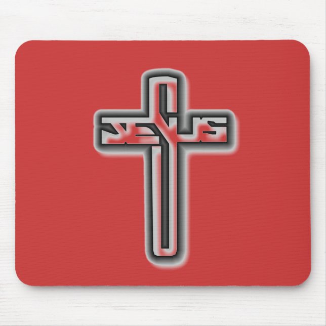 Saved by grace mouse pad (Front)