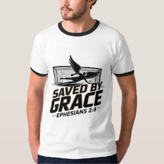 Saved by grace soccer T-Shirt