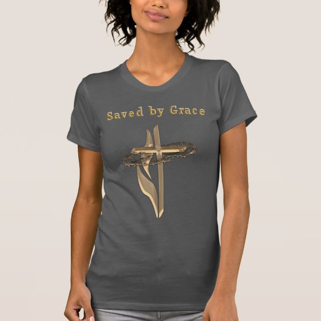 Saved by grace T-Shirt (Front)