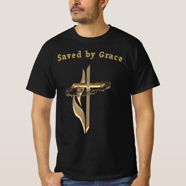 Saved by grace T-Shirt (Front)