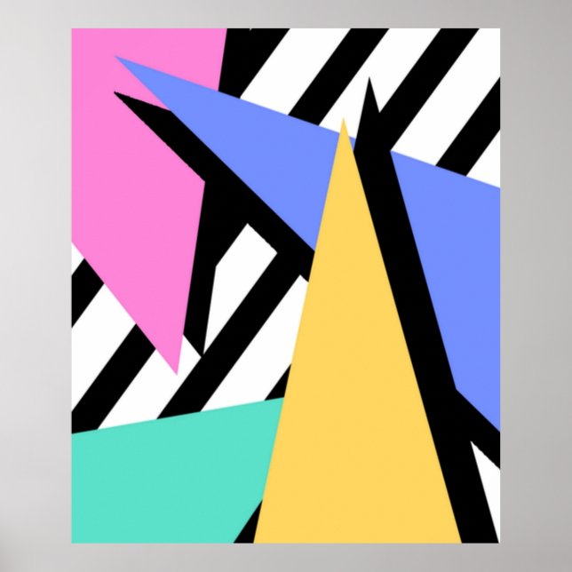 Saved By The Bell Inspired 1990s Theme Poster (Front)