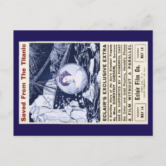 Saved From The Titanic May 14th, 1912 Postcard