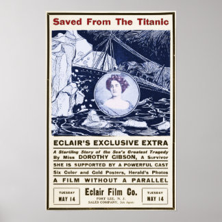 Saved From The Titanic May 14th, 1912 Poster