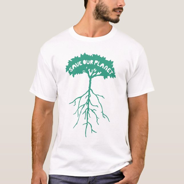 saveourplanet T-Shirt (Front)