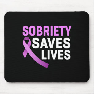 Saves Lives End Addiction Overdose Awareness Mouse Mat