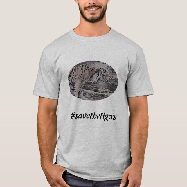 #savethetigers T-shirt (Front)