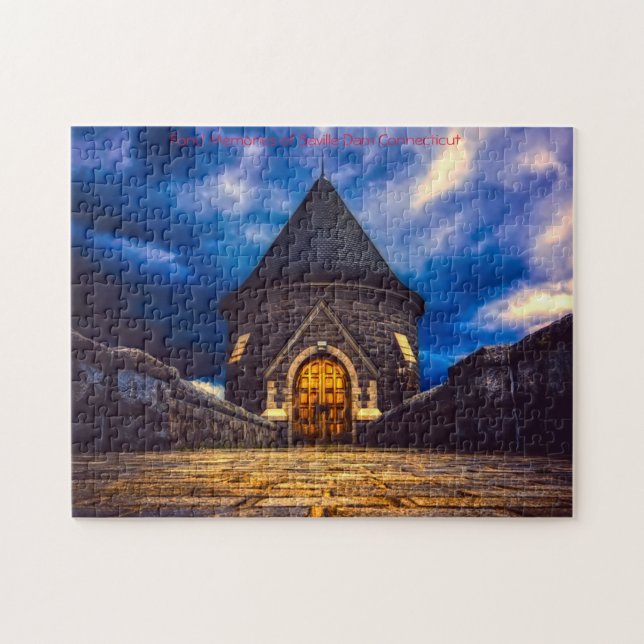 Saville Dam Connecticut. Jigsaw Puzzle (Horizontal)