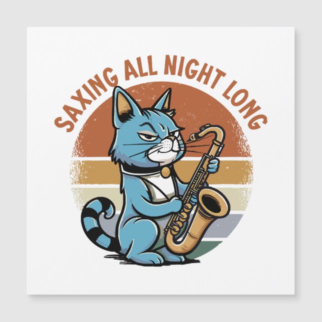 Saving All Night Long - For Saxophone players (Front)