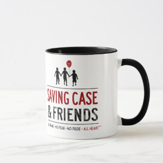 Saving Case & Friends logo mug
