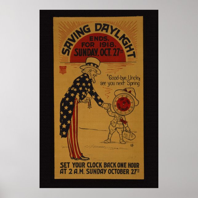 Saving Daylight 36 x 24 Poster (Front)