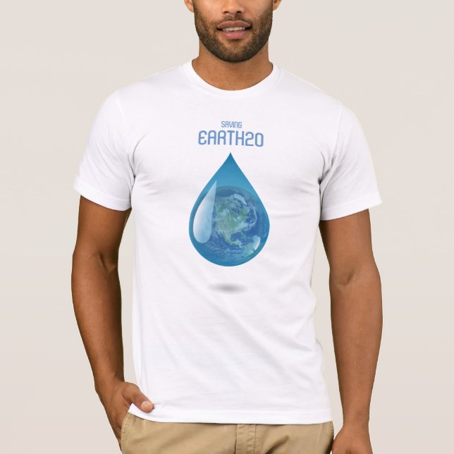 Saving Earth Water t-shirt (Front)