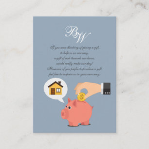 Saving for a House Enclosure Card