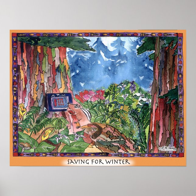 Saving For Winter Poster (Front)