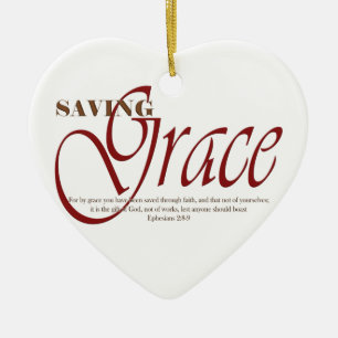 Saving Grace Ceramic Tree Decoration