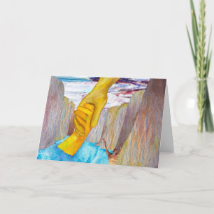 Saving Grace Greeting Card