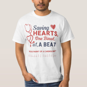 Saving Hearts, One Beat at a Time – Proud Parent T-Shirt