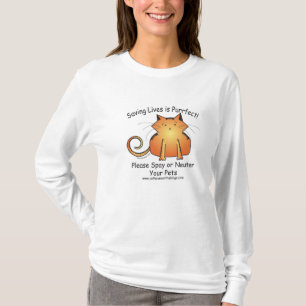 Saving Lives is Purrfect T-Shirt
