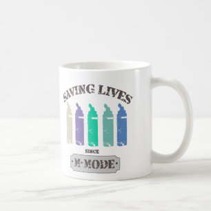 Saving Lives Since MMode Pastels Coffee Mug