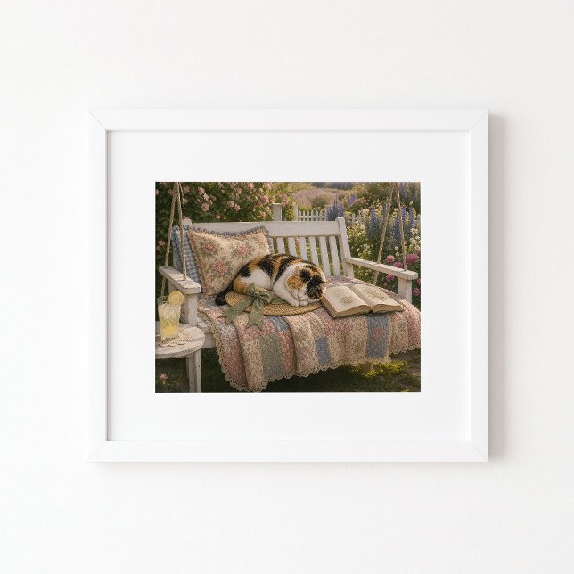 Saving My Place Watercolor Art Print (Creator Uploaded)