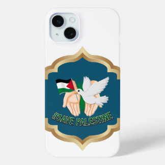 Saving Palestine iPhone 15 Mini Case