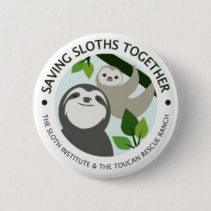 Saving Sloths Together Program   Logo Button