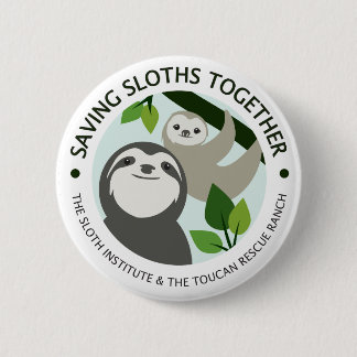 Saving Sloths Together Program | Logo Button