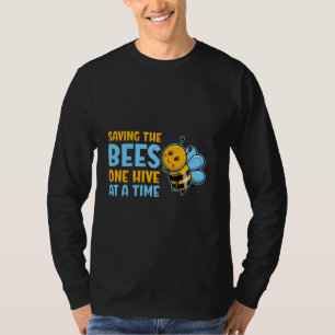 Saving The Bees Bee Beekeeping Beekeeper T-Shirt