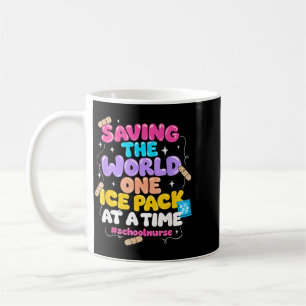Saving The World One Ice-Pack At A Time School Coffee Mug