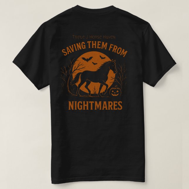 Saving them Halloween T-Shirt (Design Back)