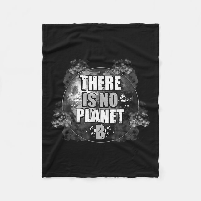 Saving World Environmental Protection Only No Othe Fleece Blanket (Front)