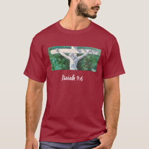 Savior Christmas Original Hand Painted Art T-Shirt