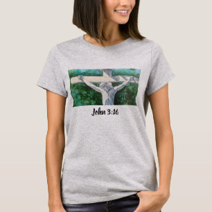 Saviour Christian  John 3:16., Christmas- Easter T-Shirt