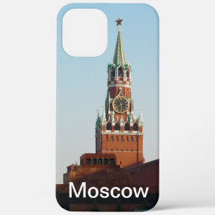 Saviour tower on Red Square in Mosc iPhone 12 Pro Max Case
