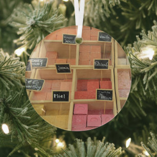 Savon de Provence Soap Glass Tree Decoration