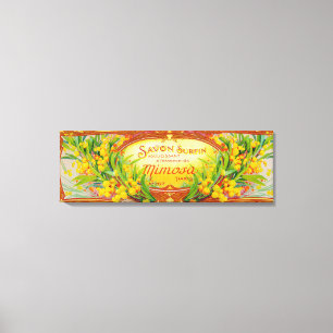 Savon Surfin Soap LabelParis, France Canvas Print