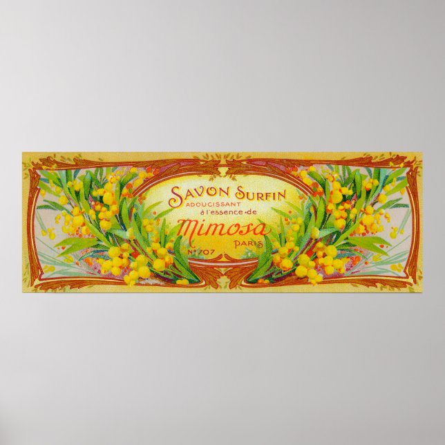 Savon Surfin Soap LabelParis, France Poster (Front)