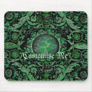 Savonnerie Carpet 1 (Green) Mouse Mat