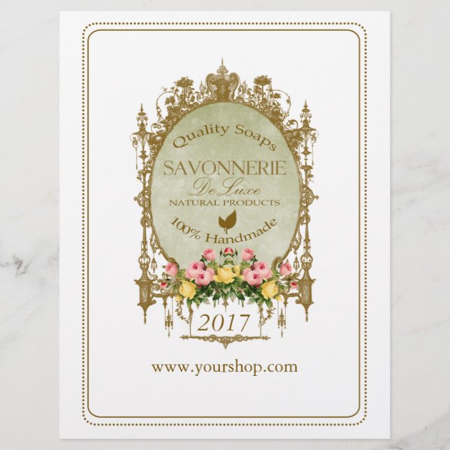 SAVONNERIE ~ Flyer (Front)